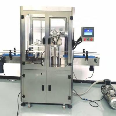 China Full Automatic Food Metal Cans Sealing Machine Vacuum Nitrogen Rinsing Seaming Cans Equipment Seafood Sealing Machine for sale