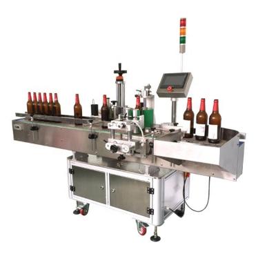 China 2019 Hot Sale Fully Automatic Food Bottle Can Label Printing Machine Self Adhesive Box Labeling Machine For Box Body Canton Factory for sale