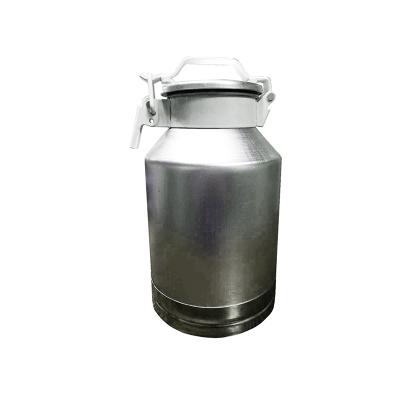 China Original Classic Design Metal Spun Part Silver Metal Spun Part Milk Pail For Farming And Farming for sale