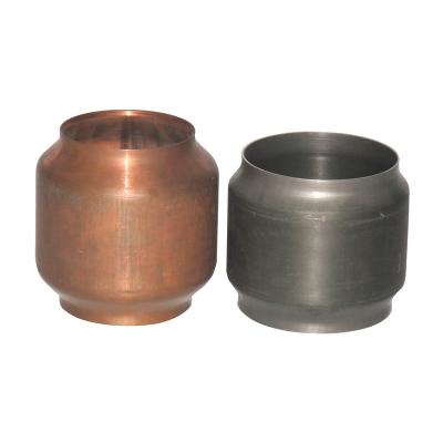 China Metal Spun Part Quality Assurance Original Silver Metal Spun Part Hemisphere Turning For Ignition Industry for sale