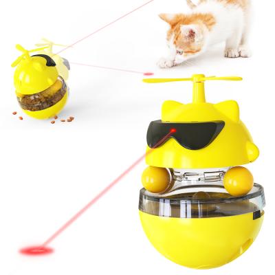 China Durable Interactive Motorized Cat ROCKER TREAT LaserToys Ultra Durable Non-Toxic Motion-Activated Electronic Driver for sale