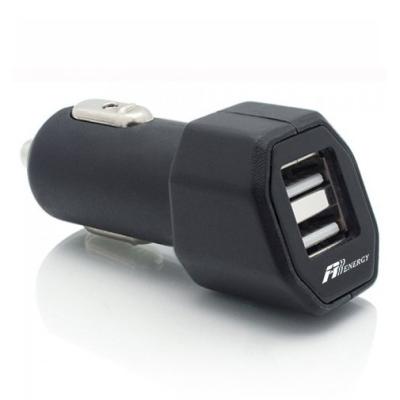 China Bluetooth-Kopfhörer-Schwarz-elektrischer Reise-Adapter, Hafen 5V 2 USB-Auto-Ladegerät zu verkaufen