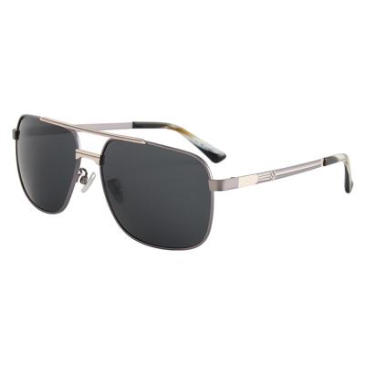 China Fashion sunglasses manufacture high quality luxury metal polarized unisex sunglasses for sale