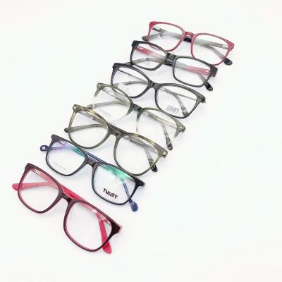 China Usage: Stock Optical Frames Assorted Glass Ready Mixed Cheap Acetate Stock Eyewear Optical Glasses Frames for sale