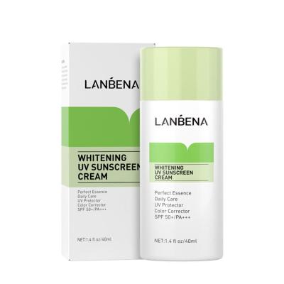 China LANBENA Sunscreen Texture Skin Care Product Hot Selling Whitening Aqueous Repair Cream for sale