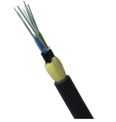 China Aerial FTTH Core ADSS Fiber Optic Cables 4 6 12 24 48 72 96 for sale