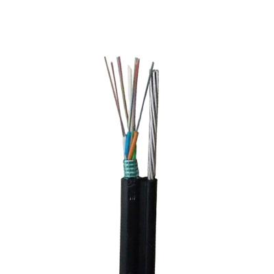 China FTTH GYTC8S Aerial Multi Mode Self Supporting 6 Core Armored Fiber Optic Cable / Outdoor Single Mode for sale