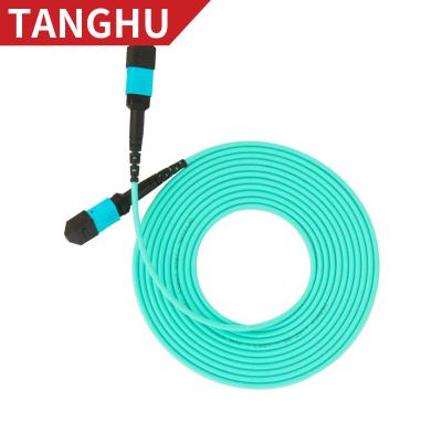 China FTTH MPO To MPO Tanghu 12 Core 10mb Multi Mode 40G Module Is Applicable 3 Meter Group Fiber Jumper for sale