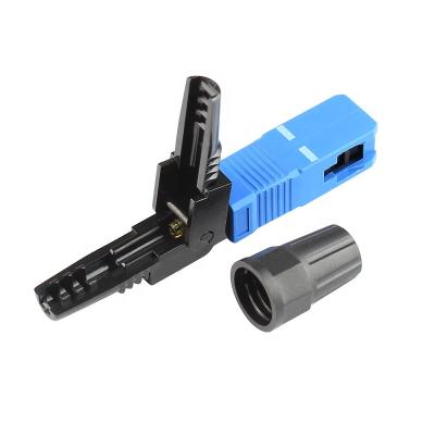 China FTTH FTTB FTTX SC UPC Fast Single Mode Fiber Optic Network FTTH Fiber Optic Fast Connector SC Connector for sale