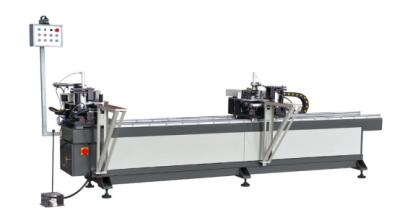 China Aluminium Profile Window Double-head Corner Combing Machine for sale