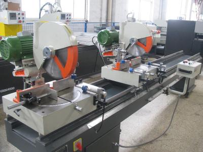 China Double Head Precision PVC Window Frame Cutting Saw for sale