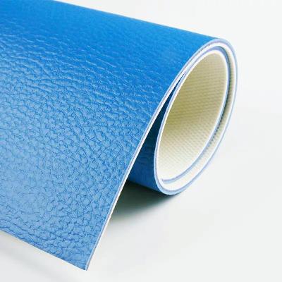 China Anti Slip Outdoor Sports Vinyl PVC Plastic Flooring For Synthetic Badminton Basketball Court for sale