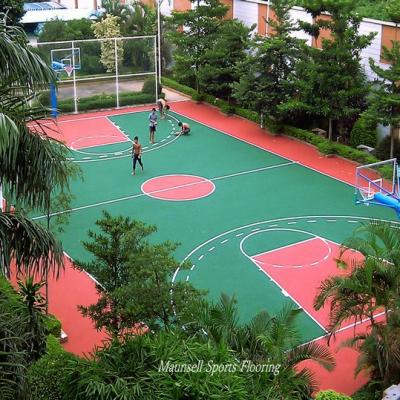 China Indoor And Outdoor Portable Floor Basketball Customer Design Court 1.8M*15M*3.0~10MM Per Roll for sale