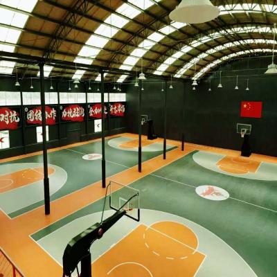 China Virgin PVC Materials Suelos PVC PVC Flooring Basketball Baloncesto Deportes piso precio basketball for sale