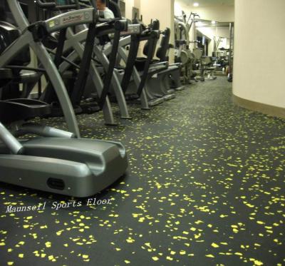 China Contemporary Plastic And Rubber Flooring For Indoor Gym Index Used for sale