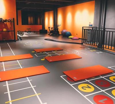 China New Farmhouse Gym Flooring Rubber Mats For Fitness Home Gym Home for sale