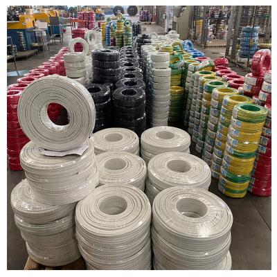 China Construction Electrical Wire Manufacturing Flexible Copper Wire 3 Core 3 Core Auto White Electrical Wire 2 / Single Phase Cable For Home for sale