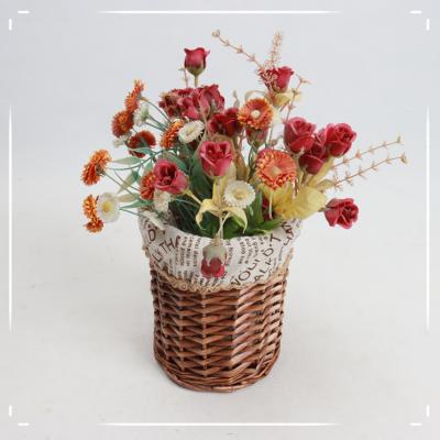 China Viable Wholesale Custom Round Fruit Wicker Basket for sale