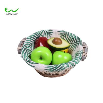 China Stocked Wicker Basket Makers For Flowers Insulated Picnic Basket Wicker for sale