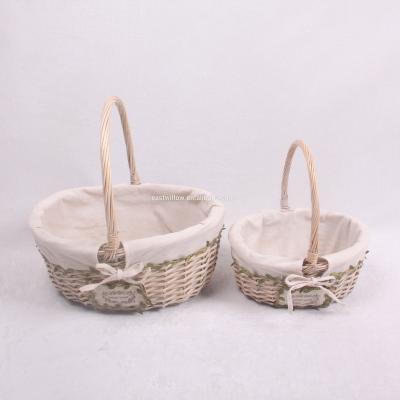 China 100% Handmade Home Storage Viable Wholesale Wicker Baskets for sale