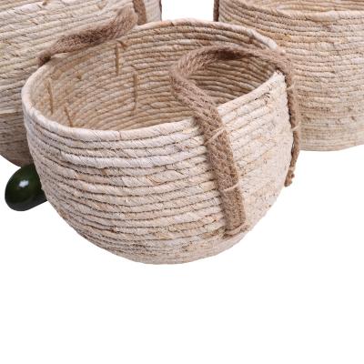 China Sustainable Discount Make Straw Weaving Basket Manufactures for sale