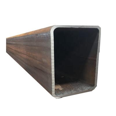 China Rectangular Section Black Steel Tube Structure Pipe Carbon Fiber Tube Hollow Cold Forming Hot Forming Steel Tube for sale