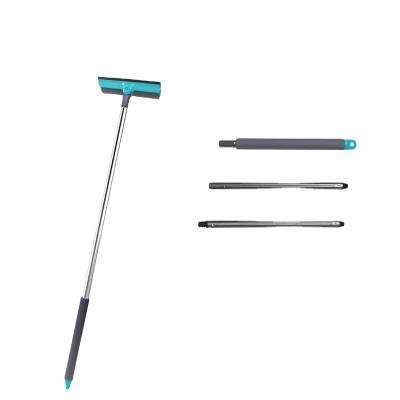 China New Sustainable Quick Click Window Squeegee System Rubber Wiper For Glass And Window Cleaning for sale