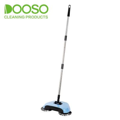 China Lazy Hotels New Arrival Aluminum Pole Handpush Floor Cleaning Sweeper 360 Rotating Highly Efficient Magic Broom for sale