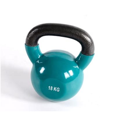 China PARAGON FITNESS Home Use China Gym Fitness Wholesale Color Vinyl Coated Kettlebell for sale