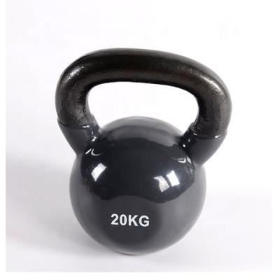 China PARAGON Home Use Cast Iron FITNESS Vinyl Coated Kettlebell Weight for sale