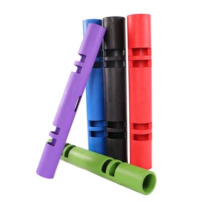 China PHYSICAL FITNESS TPR TPR PARAGON Rubber Barrel Bearing Rubber Functional Fitness Weight Tube Training Strength Tube for sale