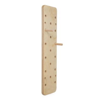 China PARANGON Commercial Wood Use FITNESS Pegboard Climbing Board Wall Mounted Boards With Grips For Fitness Training Climbing for sale