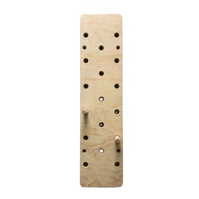 China Wholesale Commercial PARAGON FITNESS Wall Mounted Use Fitness Peg Board Wooden Climbing For Sale for sale