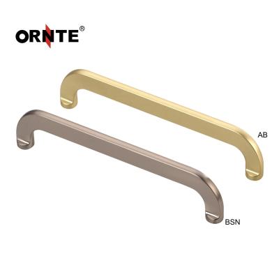 China ORNTE Modern Modern Furniture Hardware Sideboard Handles Wardrobe Drawer Door Handle Pull for sale