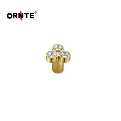 China ORNTE Modern Crystal Furniture Hardware Cabinet Knobs for sale