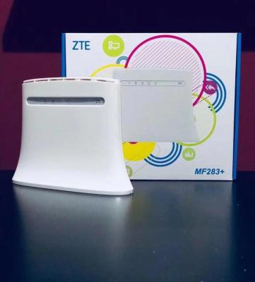 China ENTERPRISE Unlocked 150Mbps ZTE MF283+ 4G LTE CPE WiFi Router With Sim Card 4G LTE WIFI ROUTER Industrial CPE Router for sale