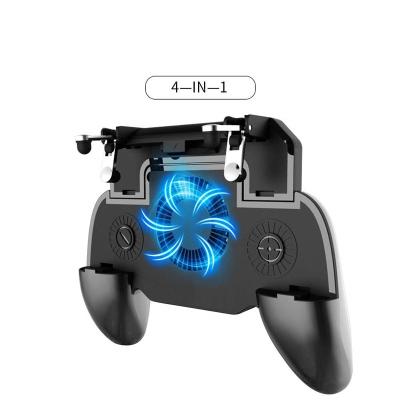 China Cooler Game Hand Grip Game Pad Fan With 2000mAh /4000mAh Power Bank l1r1 For Android Phone Controller Gamepad R1 L1G Gamepad for sale