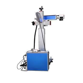 China Air Cooled Fiber CNC Laser Marker 20w 30w Fiber Laser Marking Machine Price 30w Color CNC Laser Marking Machine for sale