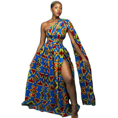 China African kitenge dresses african kitenge graphic women maxi dresses pattern sleeveless kitenge dresses for sale