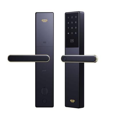 China Zinc Alloy Material 304 Stainless Steel Security Smart Wooden Mortise Lock/Access Card Password Electronic Keypad Doors for sale