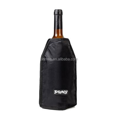 China OEM Wholesale Wine Sleeve Bungee Band Viable Portable Party Champagne Cooler Bag For Home Outdoor Picnic for sale