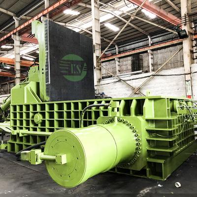 China Compress Scrap Aluminum Press Machine Keshang Scrap Metal Baler Machine Y81-1000t Hydraulic Baler Scrap Iron for sale