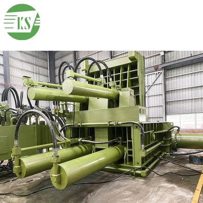 China Compress Scrap Keshang Iron Copper Metal Aluminum Press Machine Hydraulic Scrap Baler For Metal Processing Equipment Y81-1200T for sale