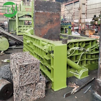 China Scrap Compactor Keshang Y81-200T Steel Automatic Hydraulic Scrap Metal Scooping Baler Machine for sale