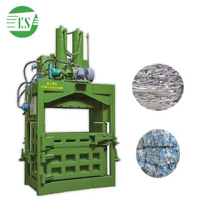 China Reusing Keshang Hot Sales YJ-200T Automation Vertical Baler Scrap Baler Machine For Vertical Metal Bailer for sale