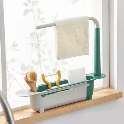 China Portable Multi-Function Towel Shelf Kitchen Storage Rack Viable Bowl Brush for sale