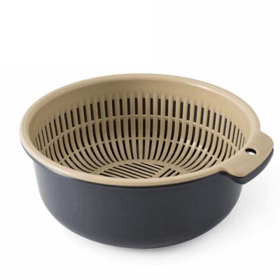 China New-fashion double layer extra thick drain basket for sale