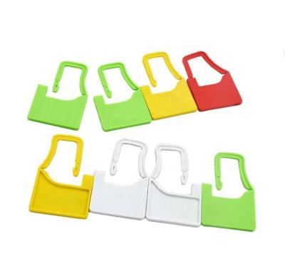 China Durable Plastic Security Tape Lock Pull-Tight-Seal Operational Length With Tear Off And Barcode for sale