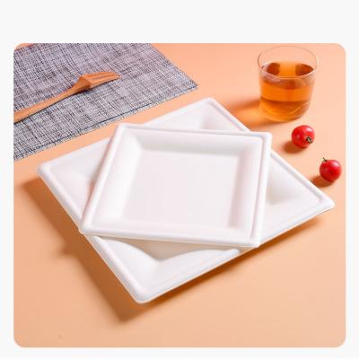 China White Disposable Food Bulk Hot Food Color Paper Plates Ready To Ship for sale