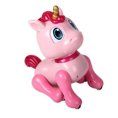 China SAMEWIN unicorn singing dancing and child robot toy intelligent pet electronic rc robot dog singing and dancing intelligent robot toy for sale